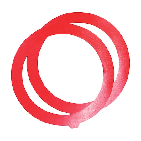 FLUSH VALVE SEAL 2PK RED